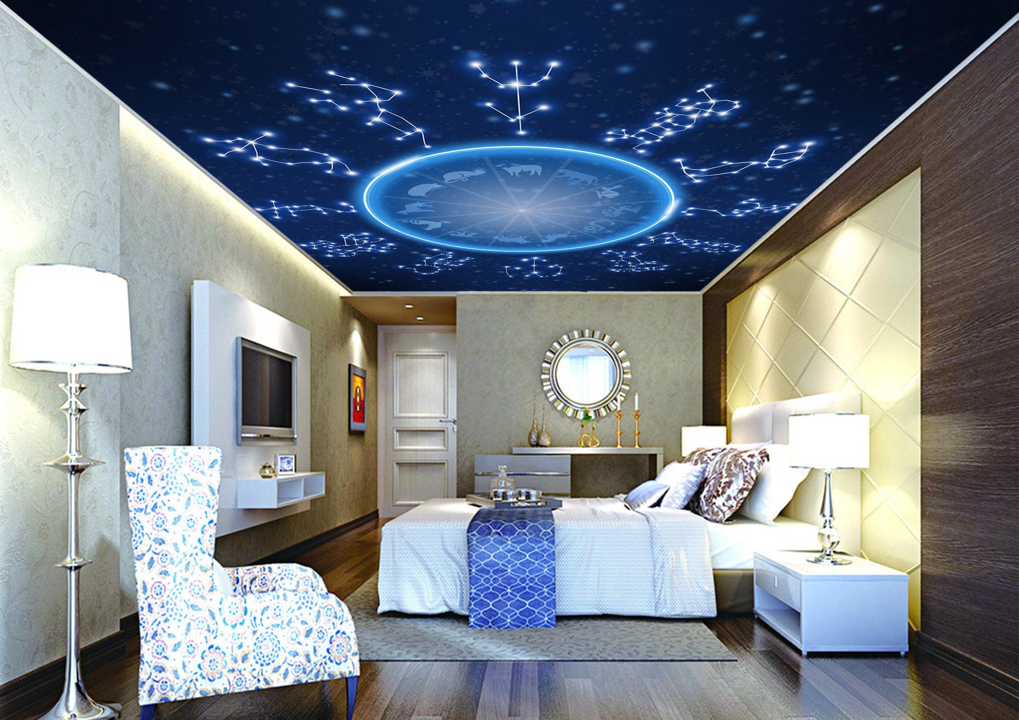 Stars Sky Twelve Constellations Wallpaper AJ Wallpaper