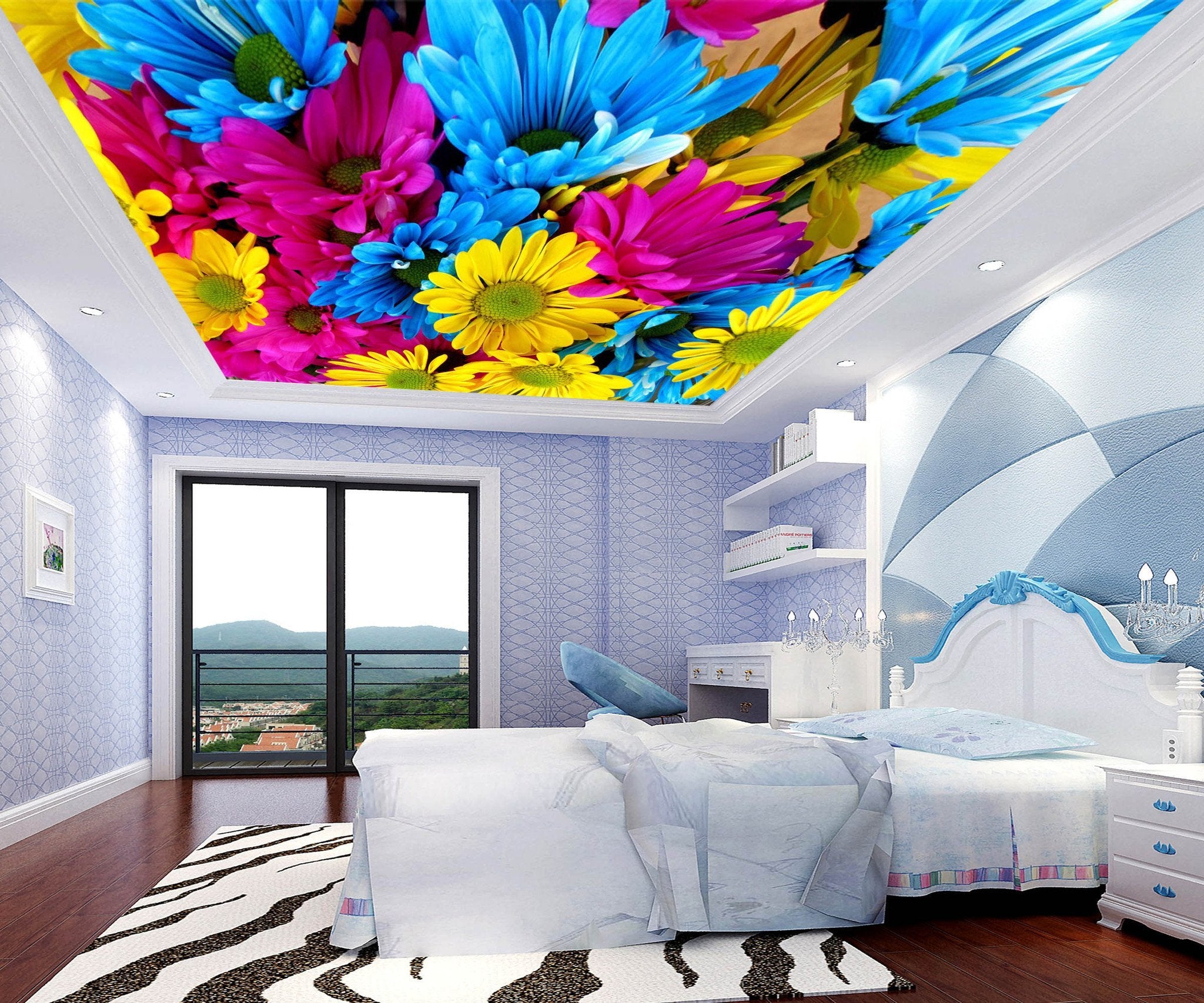 Various Color Flowers Wallpaper AJ Wallpaper