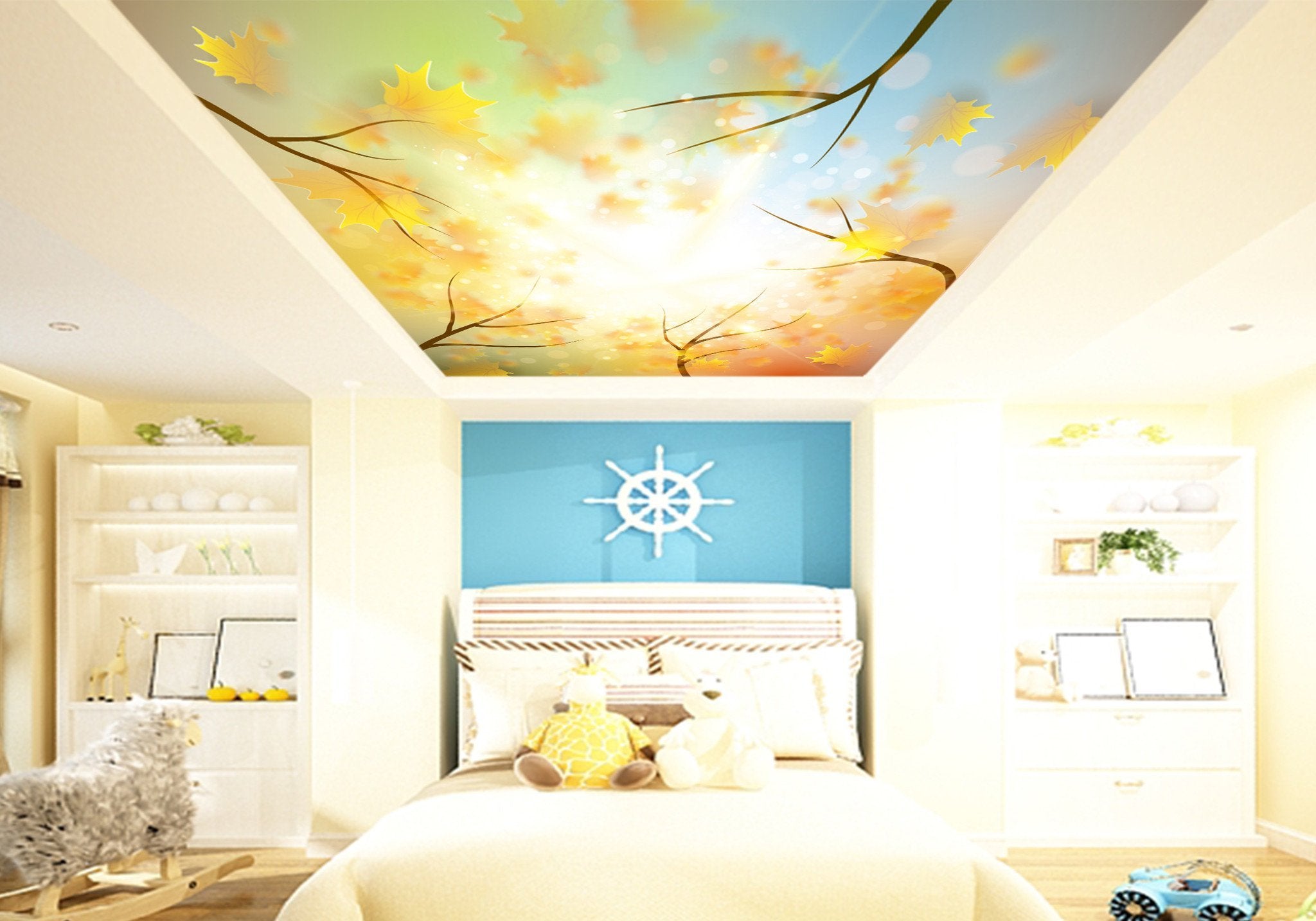 Trees Bright Sunshine Wallpaper AJ Wallpaper