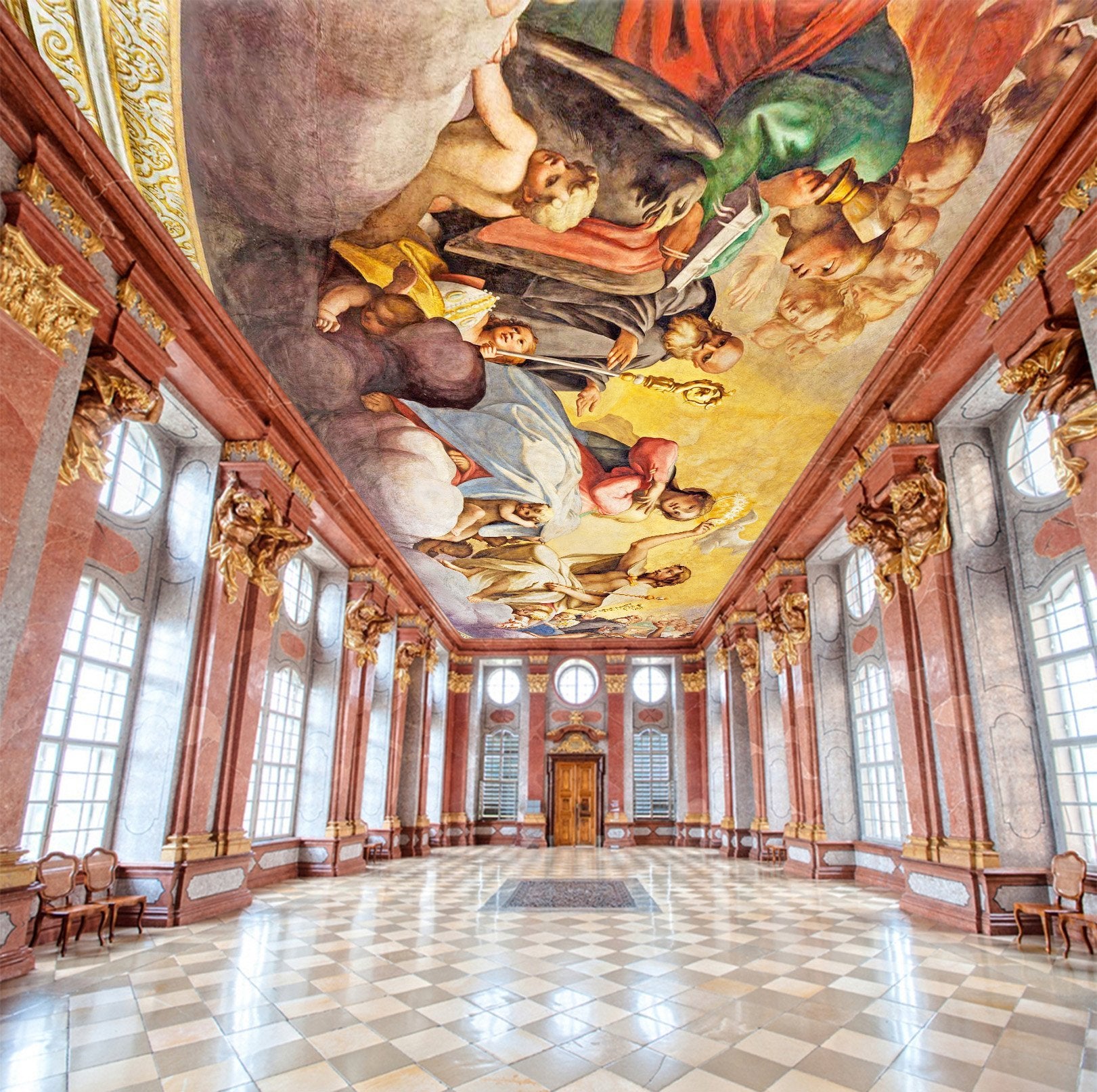 White Pigeon Wreath 101 Wallpaper AJ Wallpaper