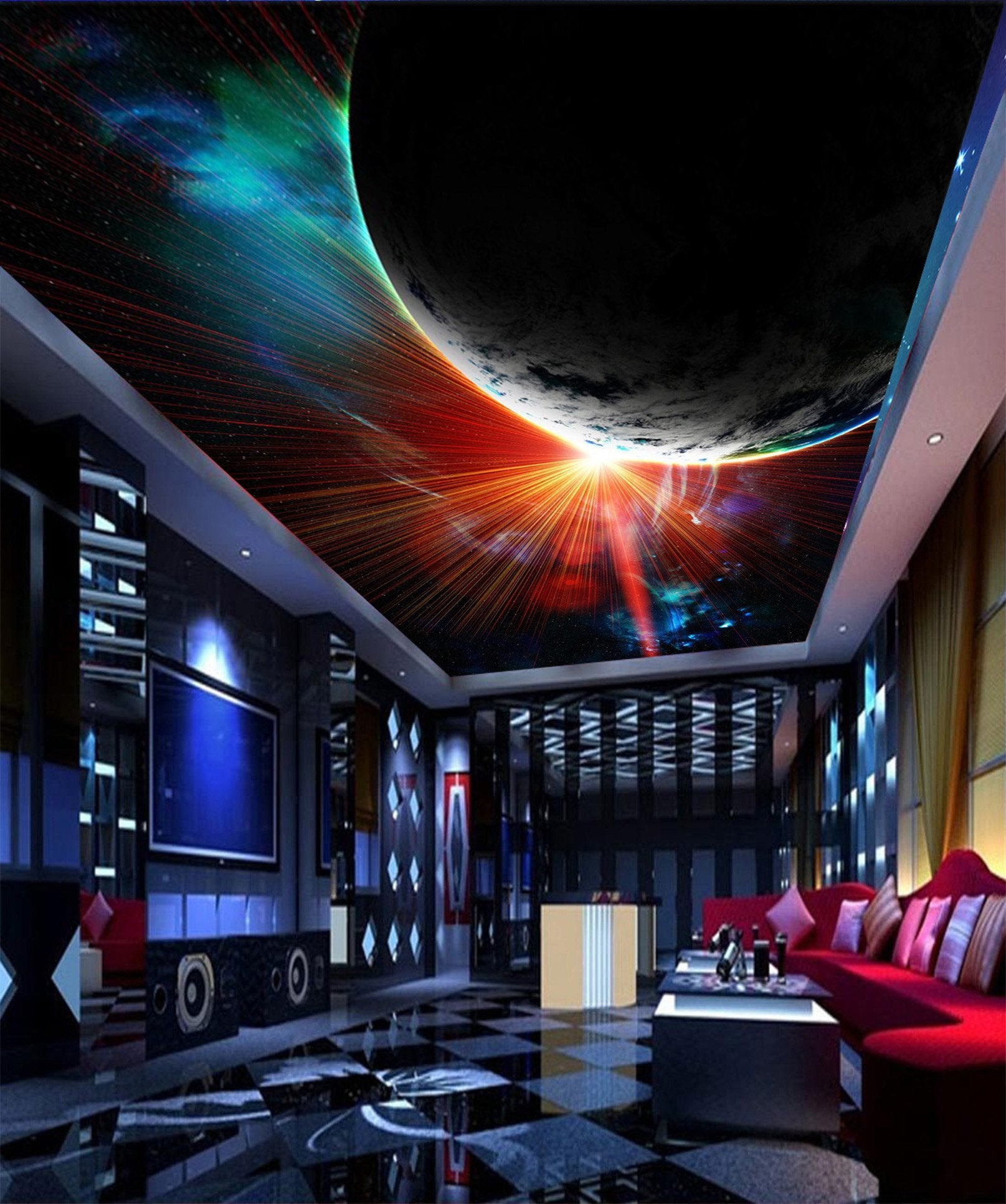 Planet Bright Sunbeams Wallpaper AJ Wallpaper