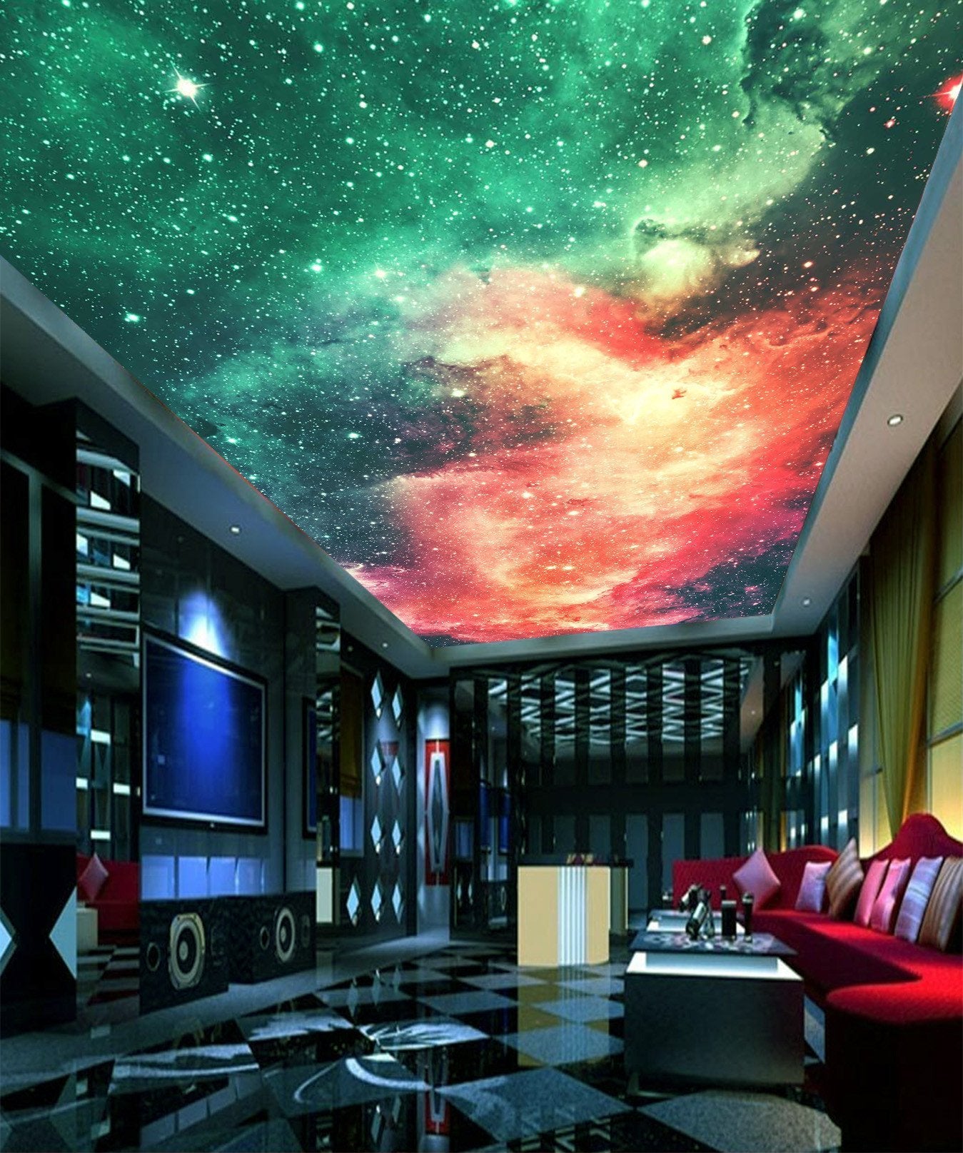 Bright Color Starry Sky Wallpaper AJ Wallpaper