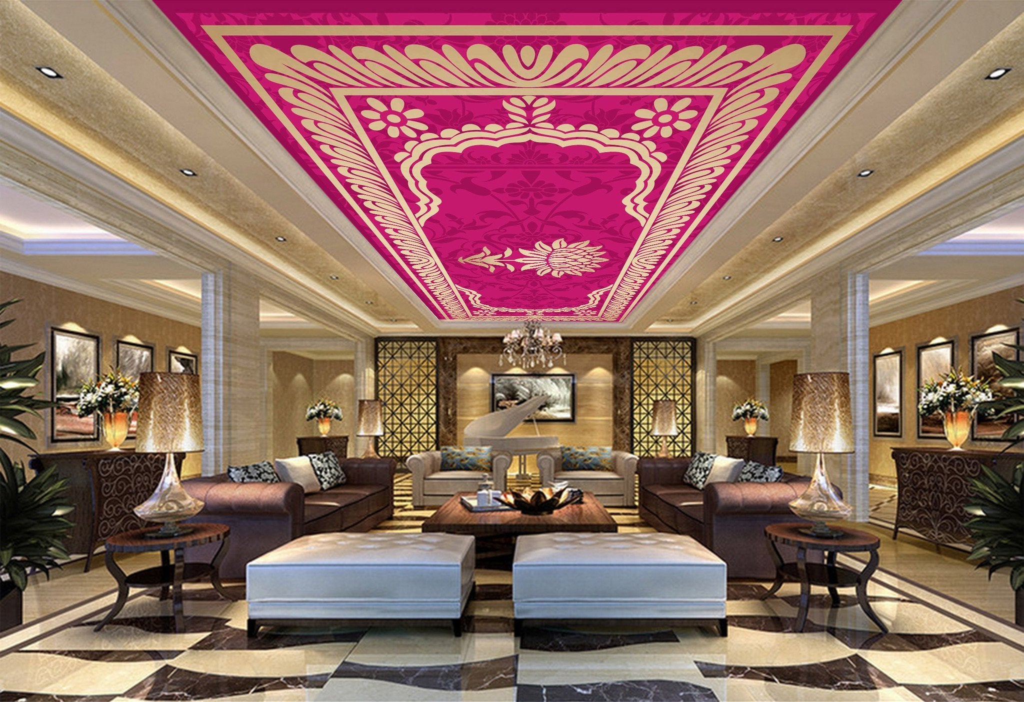 Bright Flower Patterns Wallpaper AJ Wallpaper