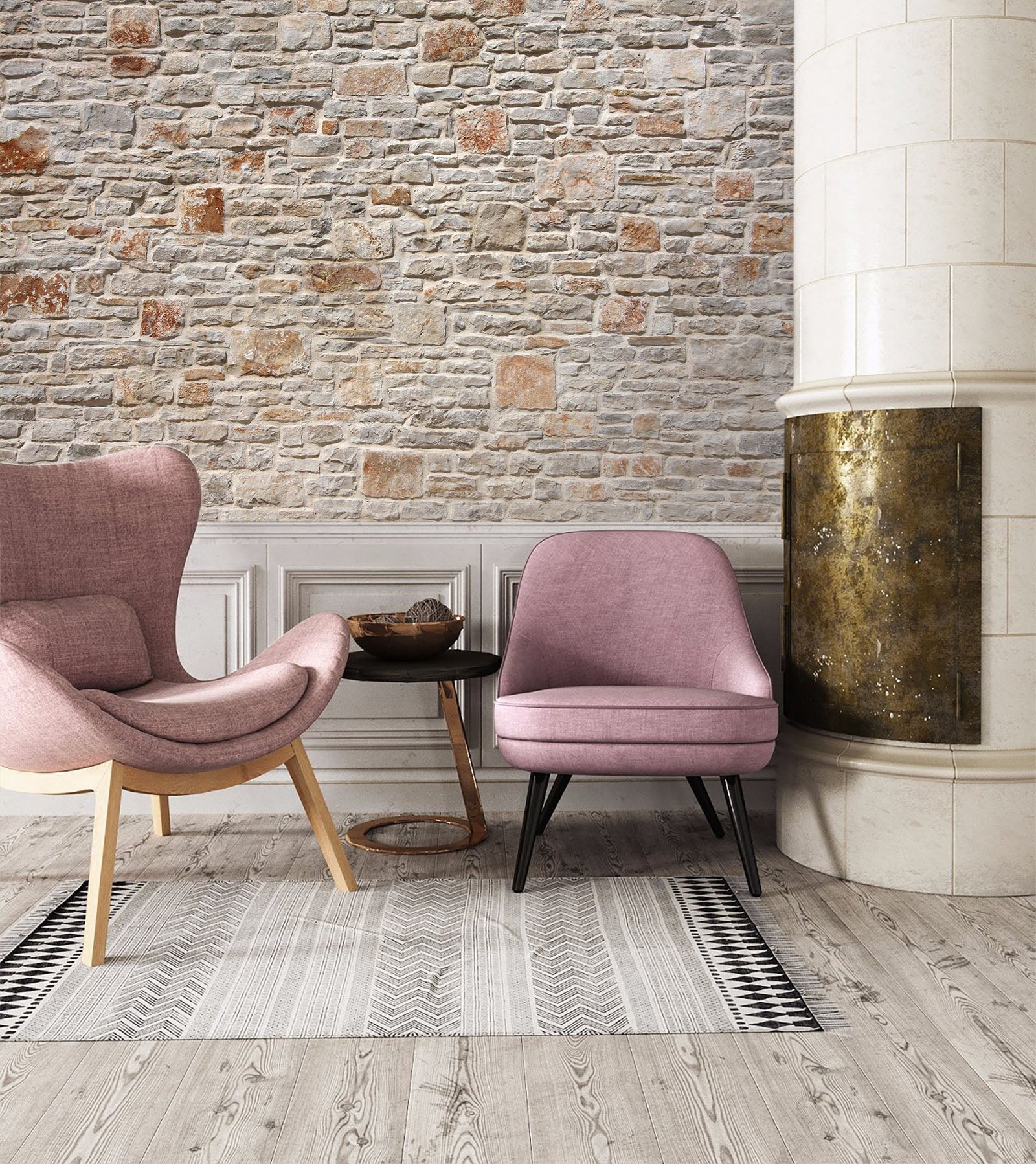 3D Wall Stone Brick 32 Wall Murals Wallpaper AJ Wallpaper 2