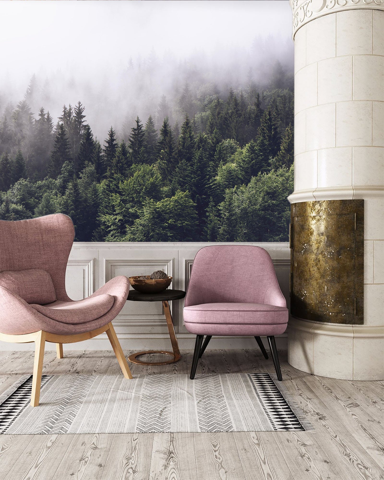 3D Cypress Forest 22 Wall Murals Wallpaper AJ Wallpaper 2