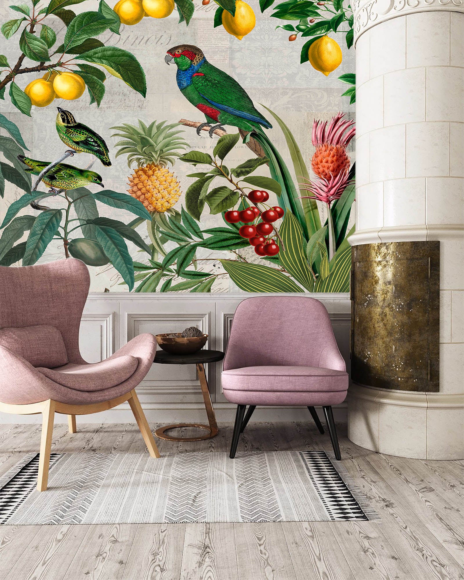 3D Fruit Paradise 1412 Andrea haase Wall Mural Wall Murals