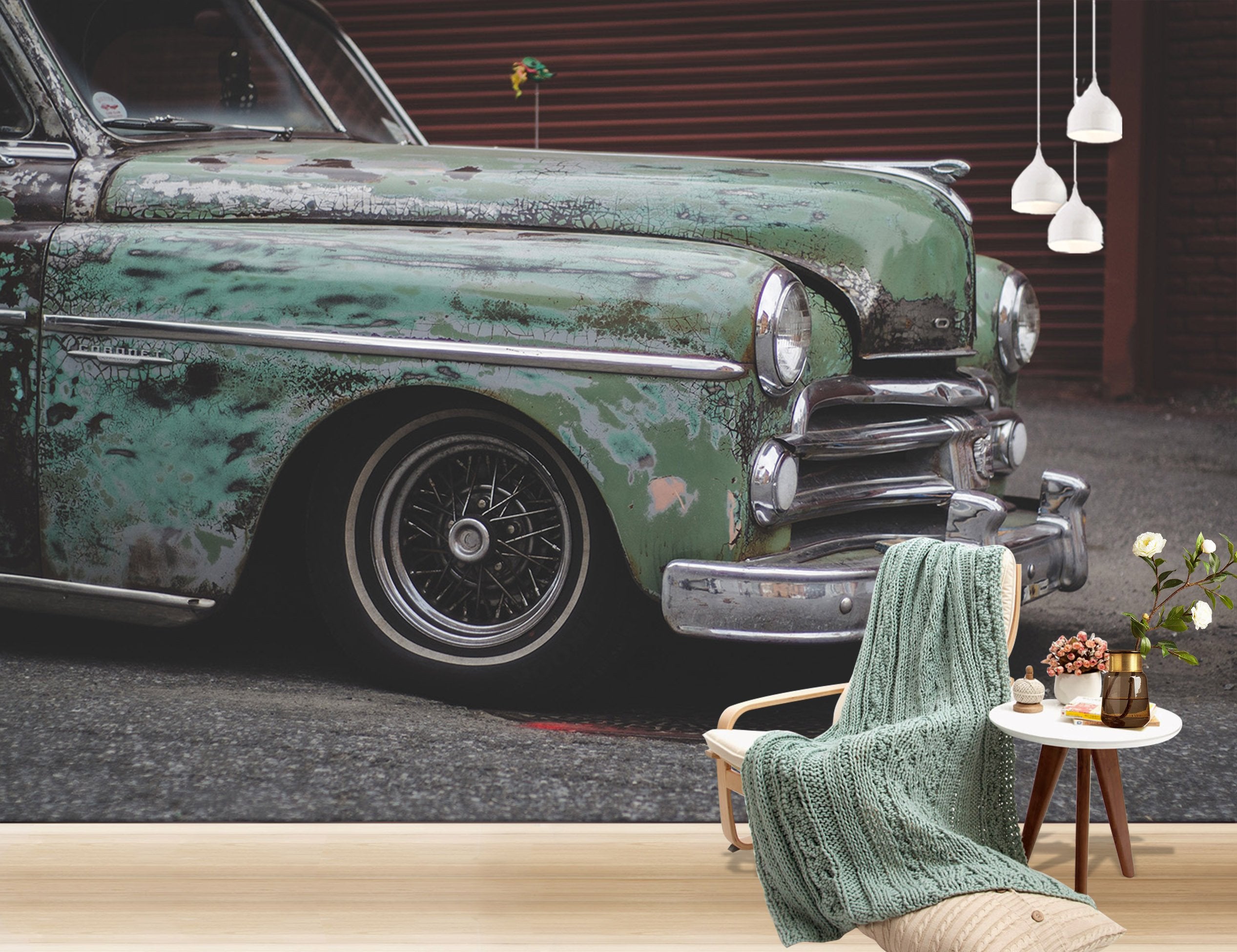 3D Heard Car 935 Vehicle Wall Murals Wallpaper AJ Wallpaper 2