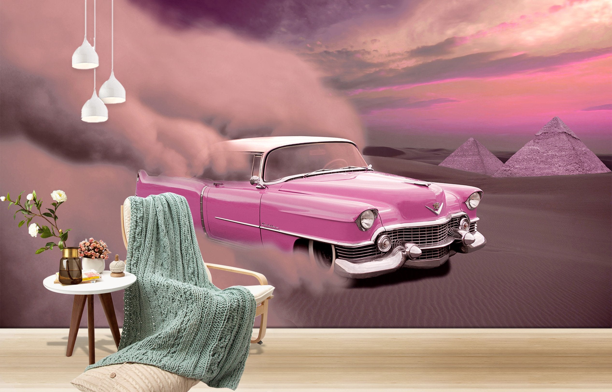 3D Desert Car 934 Vehicle Wall Murals Wallpaper AJ Wallpaper 2