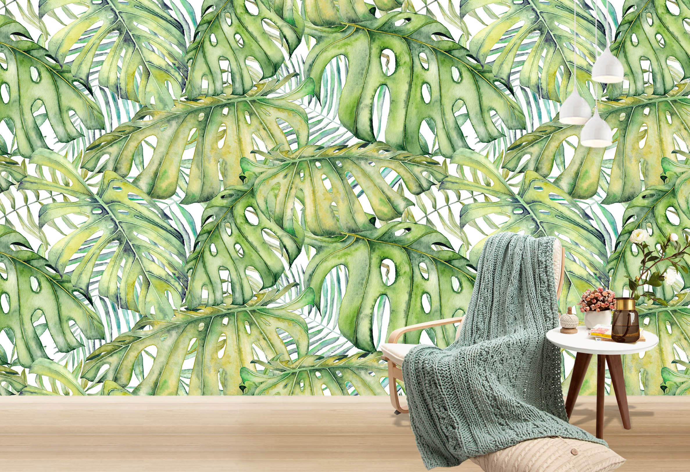 3D Leaves 57231 Wall Murals
