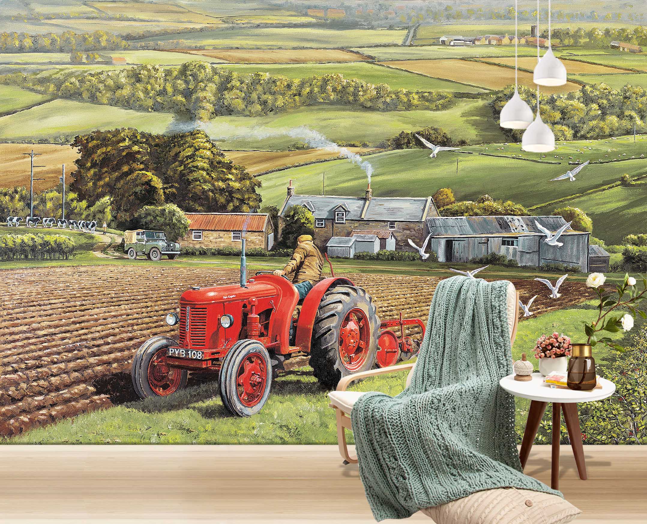 3D Master At Work 1037 Trevor Mitchell Wall Mural Wall Murals