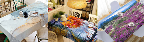 3D Tablecloths