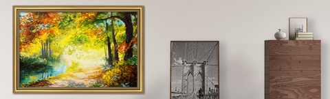 3D Fake Framed Poster
