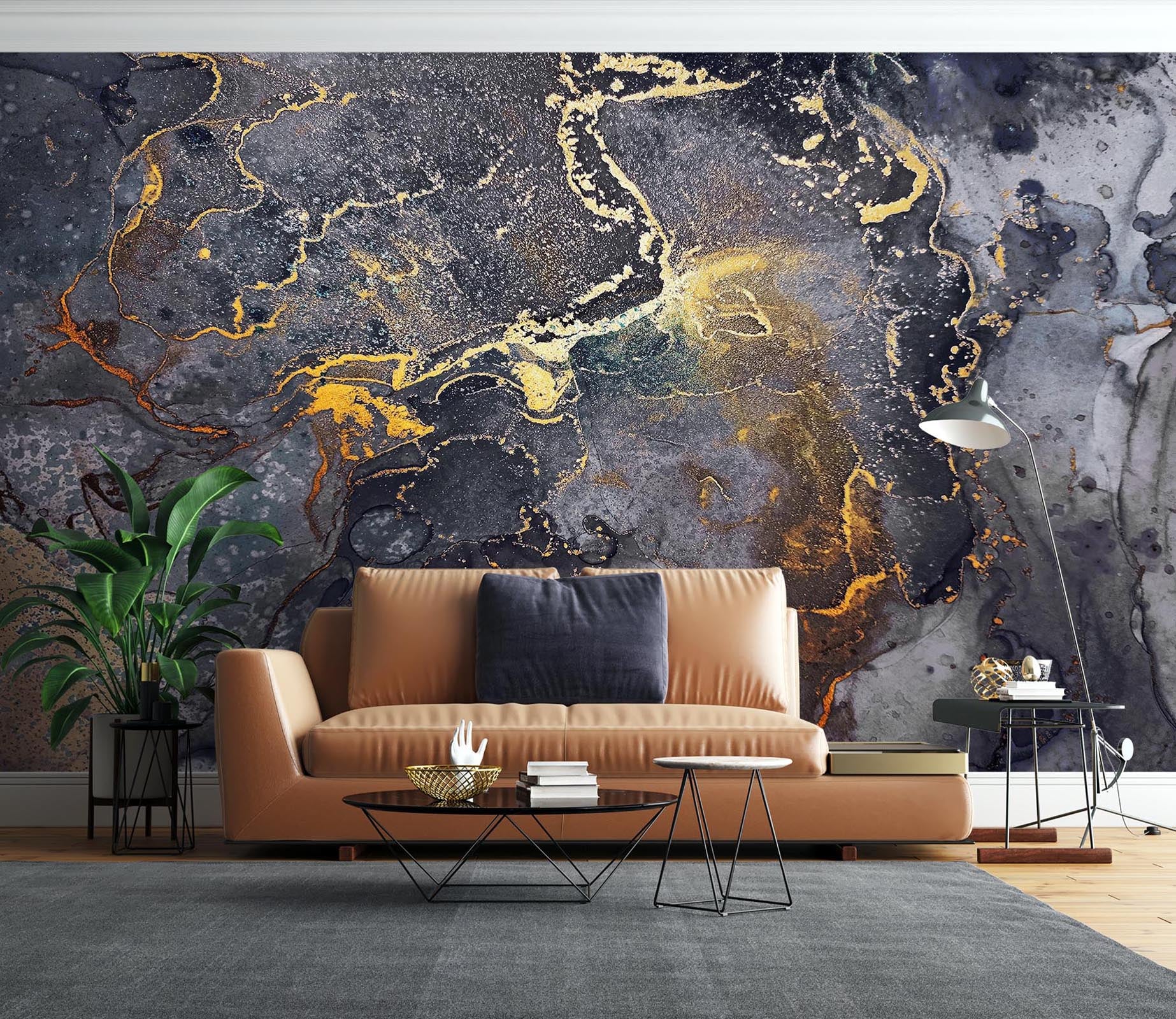 3D Ink Texture 2086 Wall Mural Wall Murals