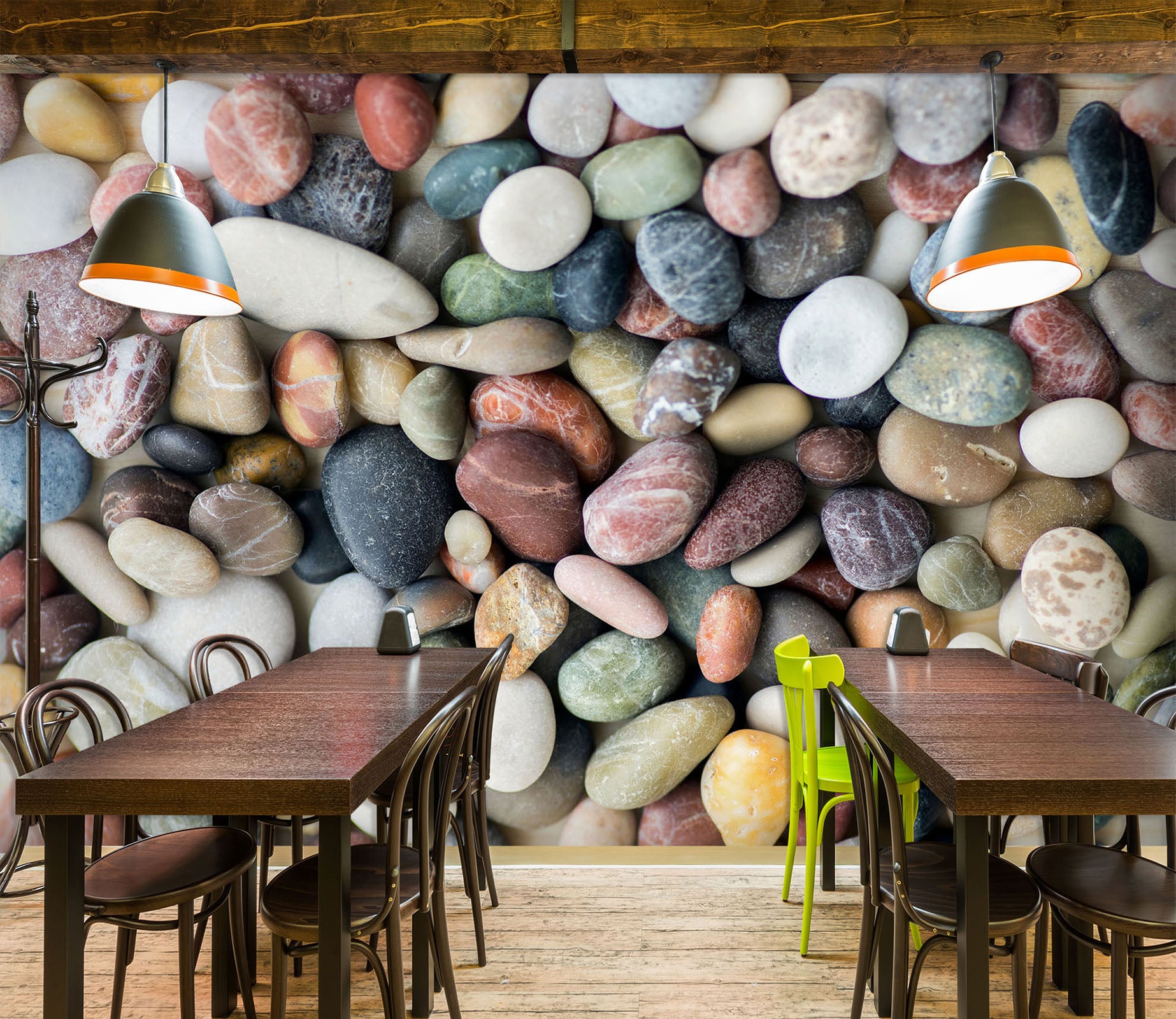 3D Color Stones 2051 Wall Mural Wall Murals