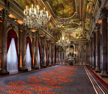 Luxurious Corridor Wallpaper AJ Wallpaper 