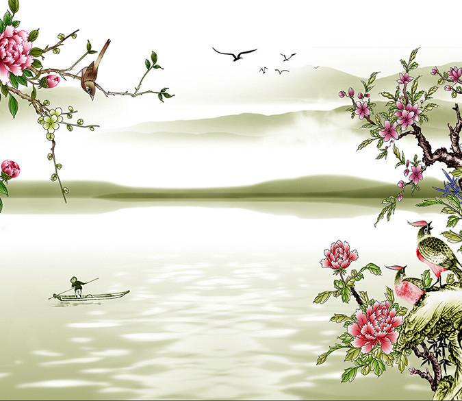 Charming Flowers And Birds Wallpaper AJ Wallpaper 1 