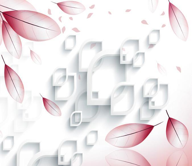 3D Flying Leaf Scene Wallpaper AJ Wallpaper 1 