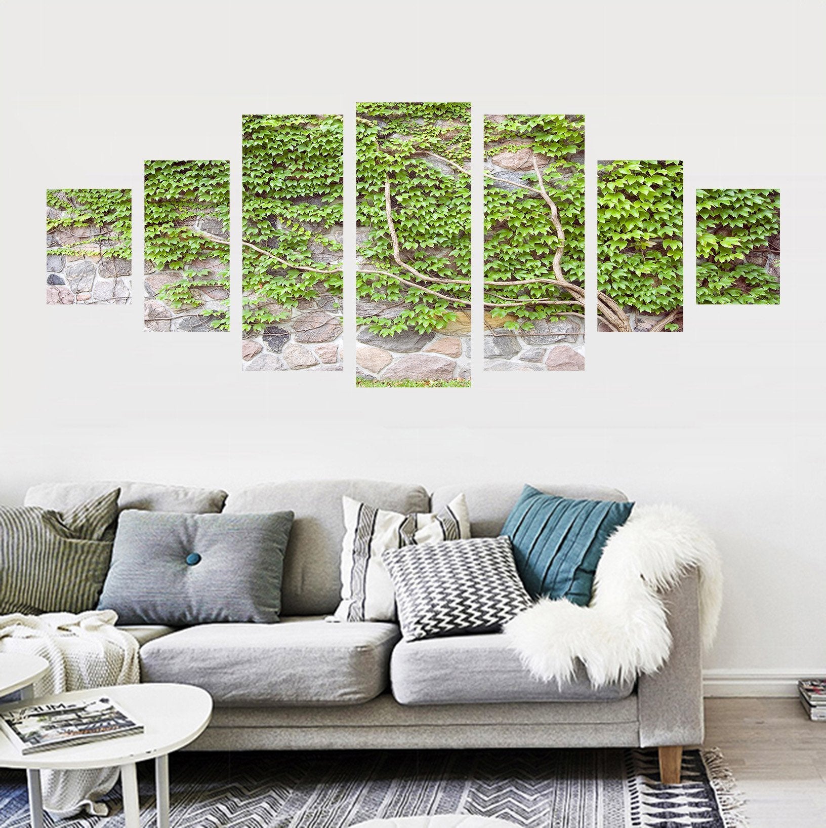 3D Small Tree Growth 102 Unframed Print Wallpaper Wallpaper AJ Wallpaper 
