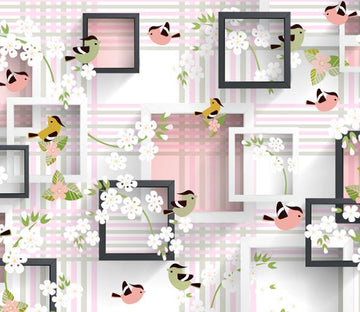3D White Flowers Wallpaper AJ Wallpaper 1 