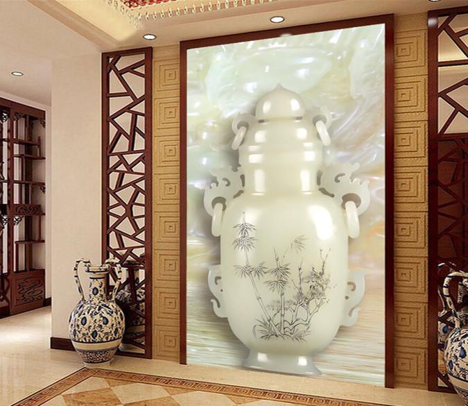 3D Nice Teapot Bamboo Wallpaper AJ Wallpaper 1 
