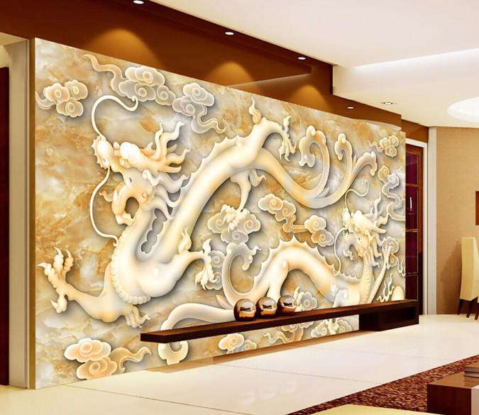 3D Carving Pentium Dragon Wallpaper AJ Wallpaper 1 
