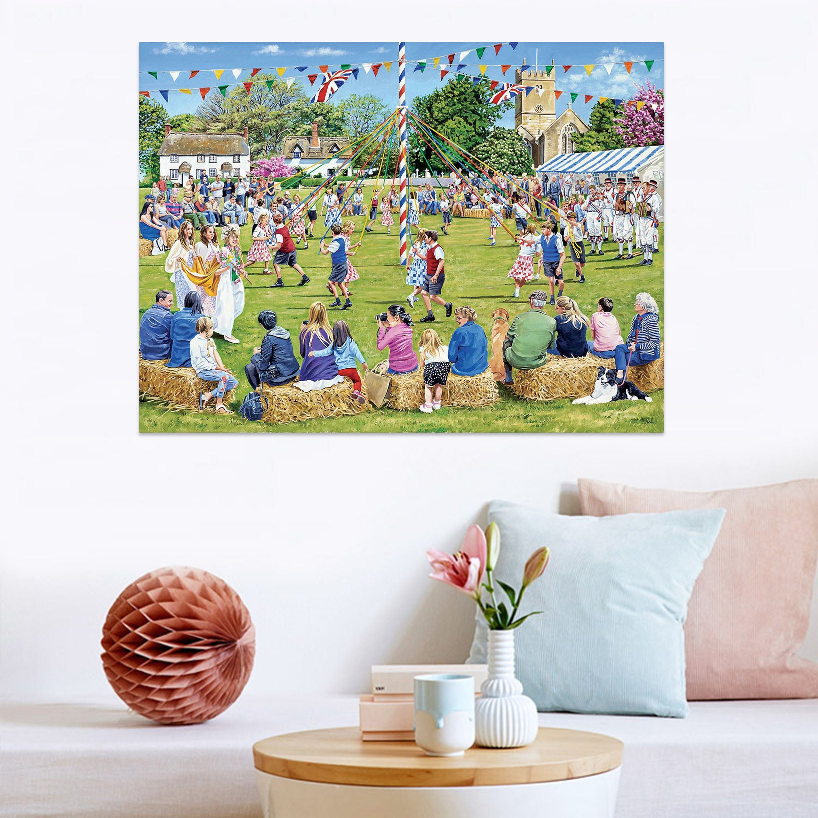 3D May Day Celebrations 049 Trevor Mitchell Wall Sticker