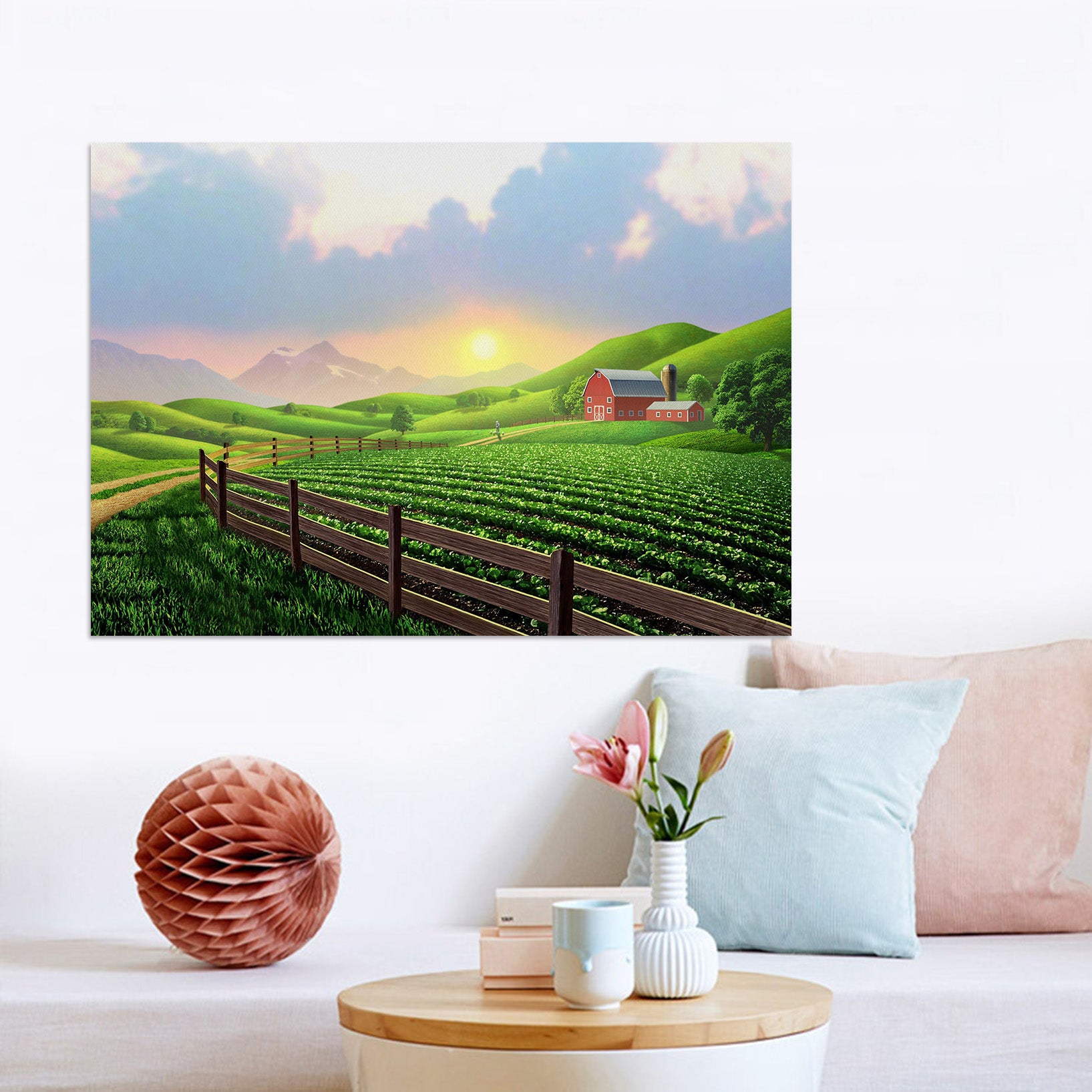 3D Happy Farm 017 Jerry LoFaro Wall Sticker