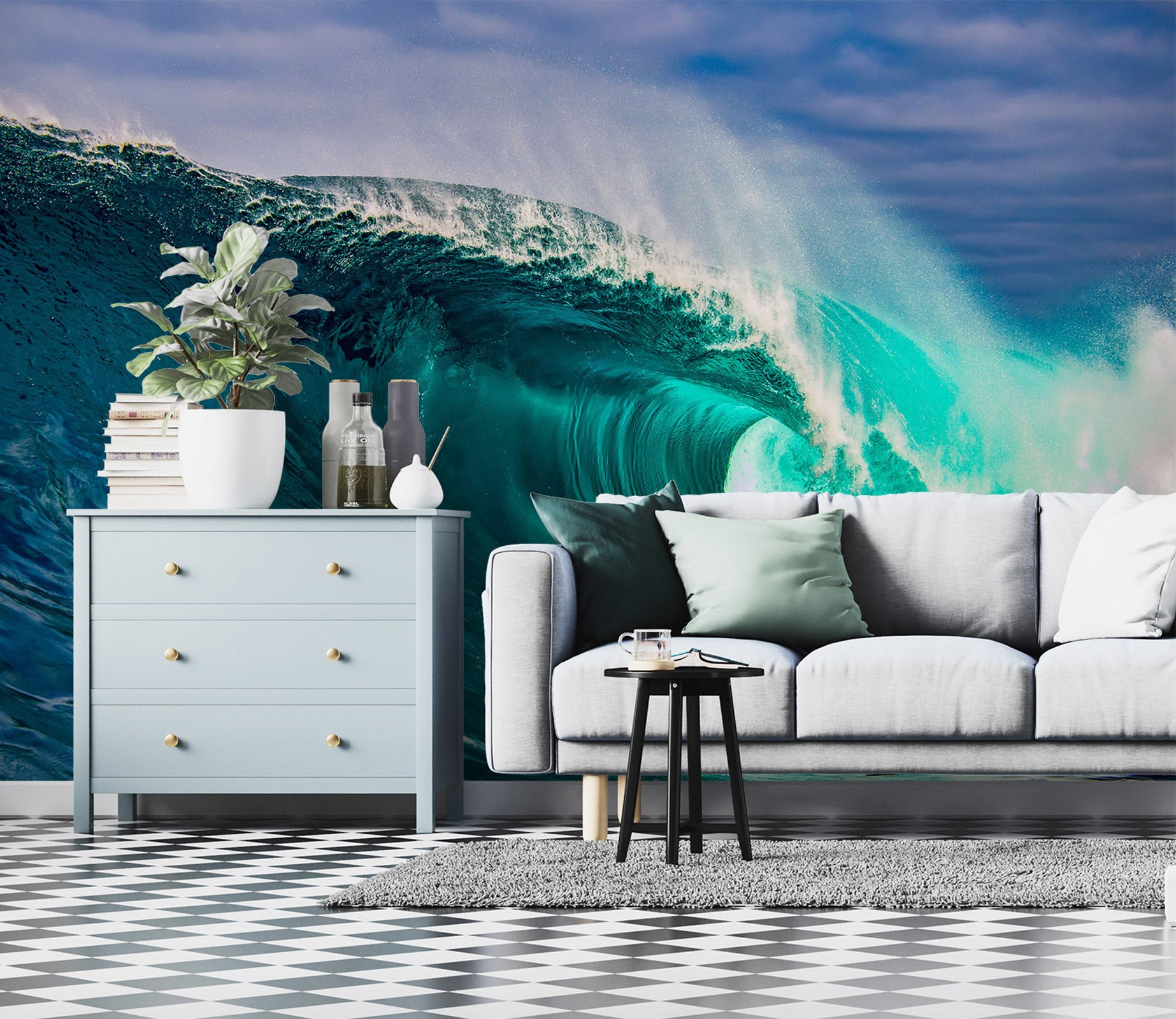 3D Waves 57217 Wall Murals