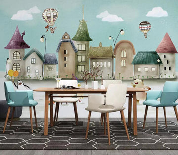 3D Bear Penguin WC2360 Wall Murals