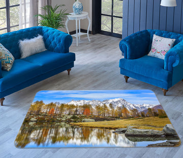 3D Clear Lake 1130 Marco Carmassi Rug Non Slip Rug Mat