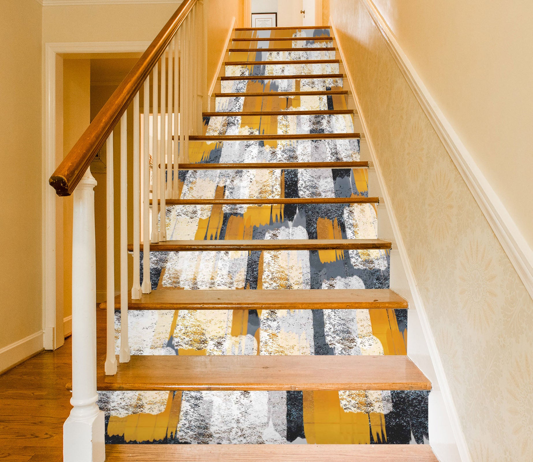 3D Bright And Matte Interlaced 602 Stair Risers