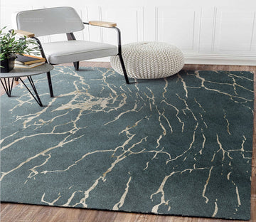 3D Golden Stripes WG113 Non Slip Rug Mat Mat AJ Creativity Home 