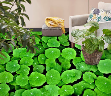 3D Green Lush Duckweed 767 Floor Mural  Wallpaper Murals Rug & Mat Print Epoxy waterproof bath floor