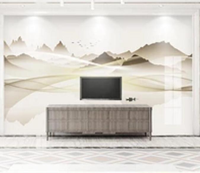 3D Misty Walley 594 Wall Murals Wallpaper AJ Wallpaper 2 