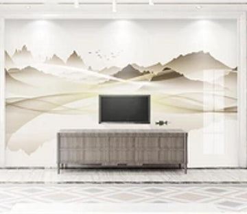 3D Misty Walley 594 Wall Murals Wallpaper AJ Wallpaper 2 