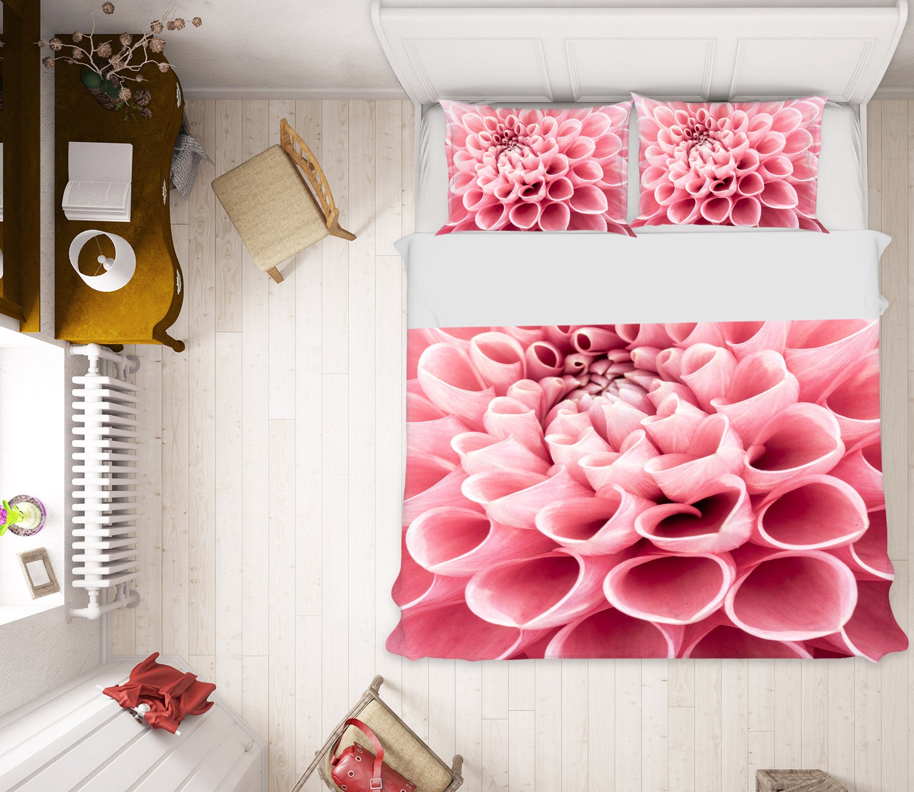 3D Pink Petals 7129 Assaf Frank Bedding Bed Pillowcases Quilt Cover Duvet Cover