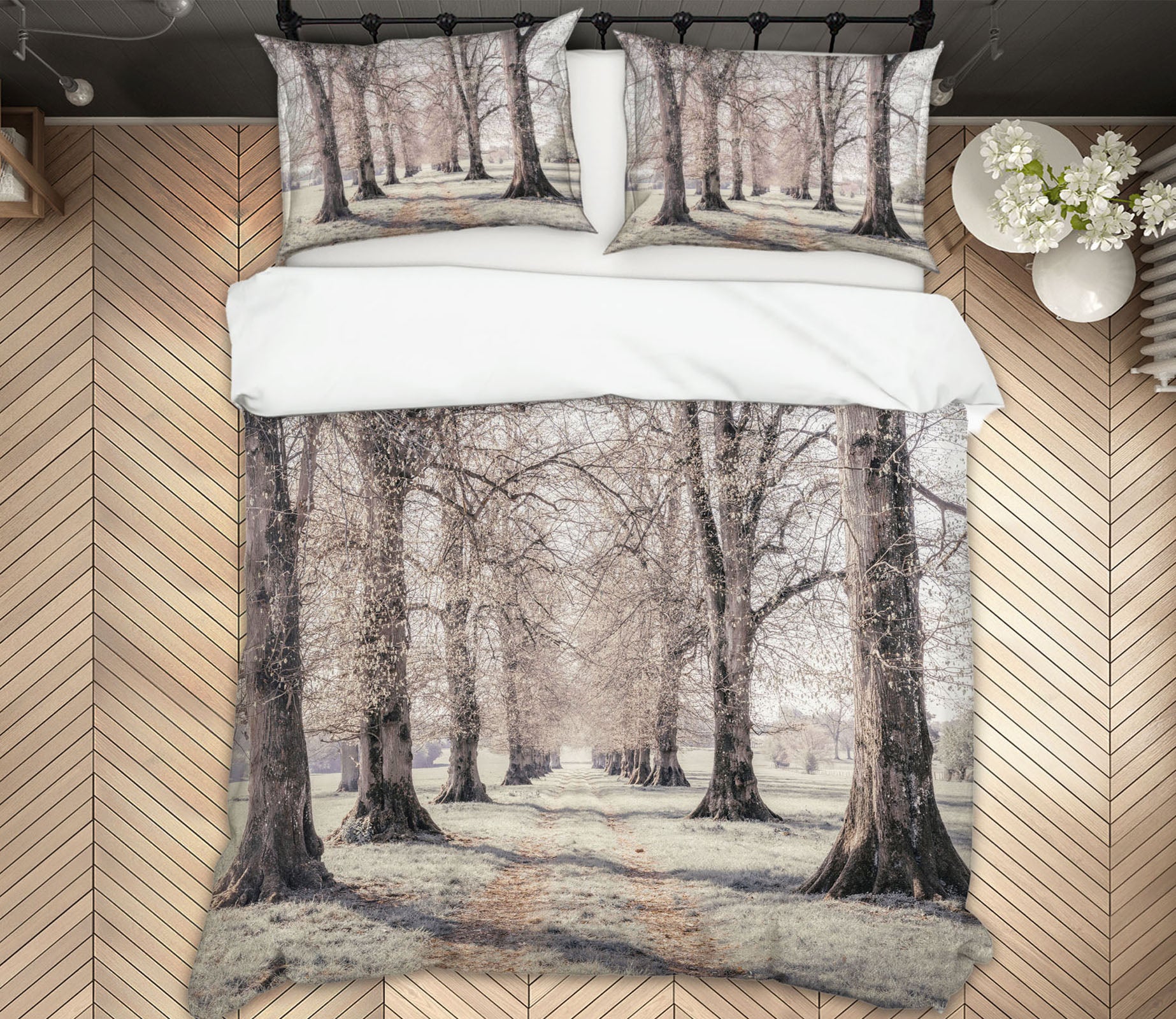 3D Winter Branches 7187 Assaf Frank Bedding Bed Pillowcases Quilt Cover Duvet Cover