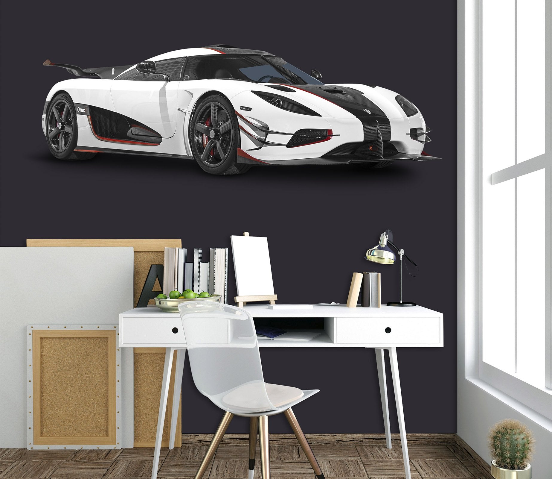3D Königseg One Sports Car 0292 Vehicles Wallpaper AJ Wallpaper 