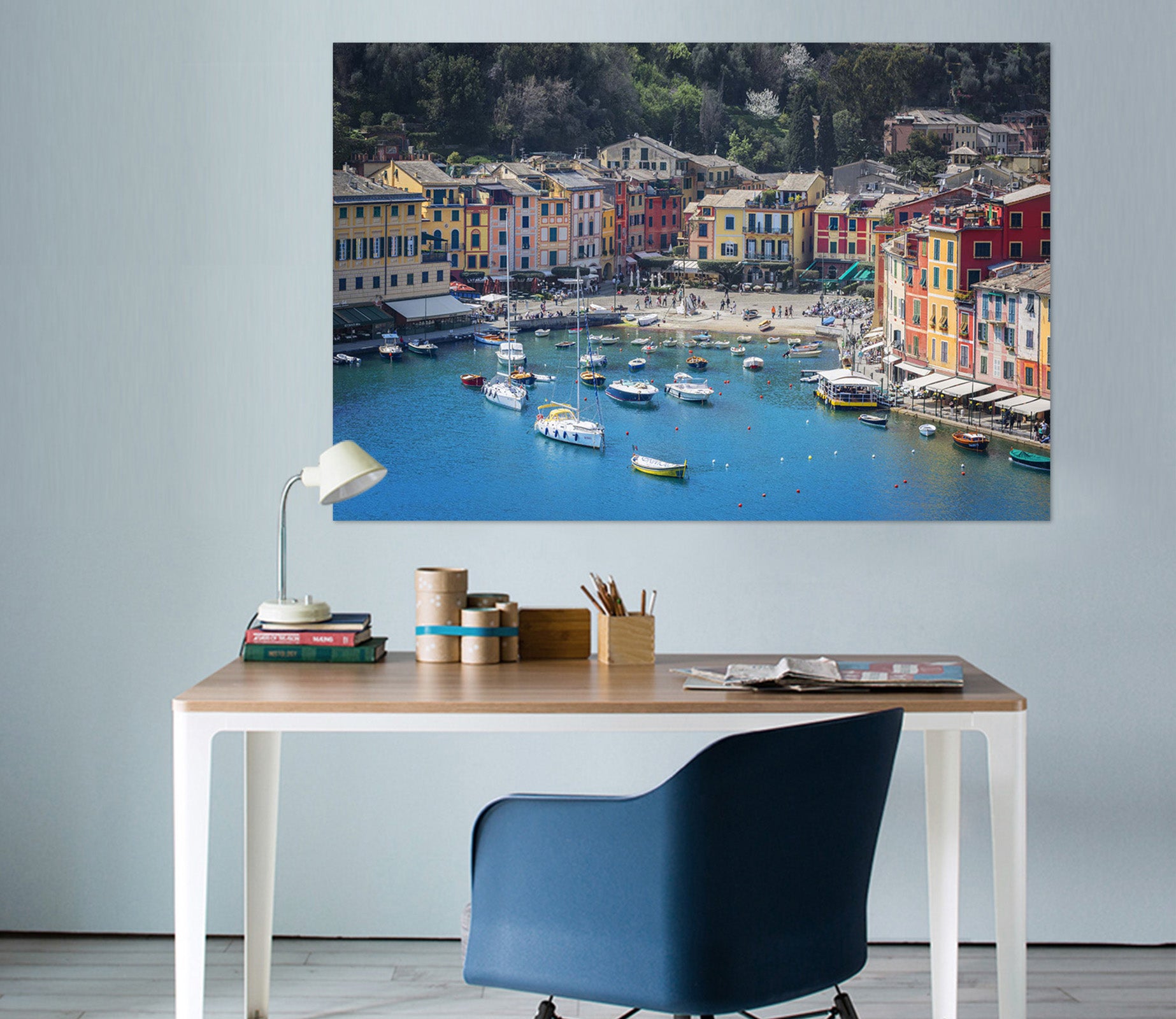 3D Dock Ship 118 Marco Carmassi Wall Sticker