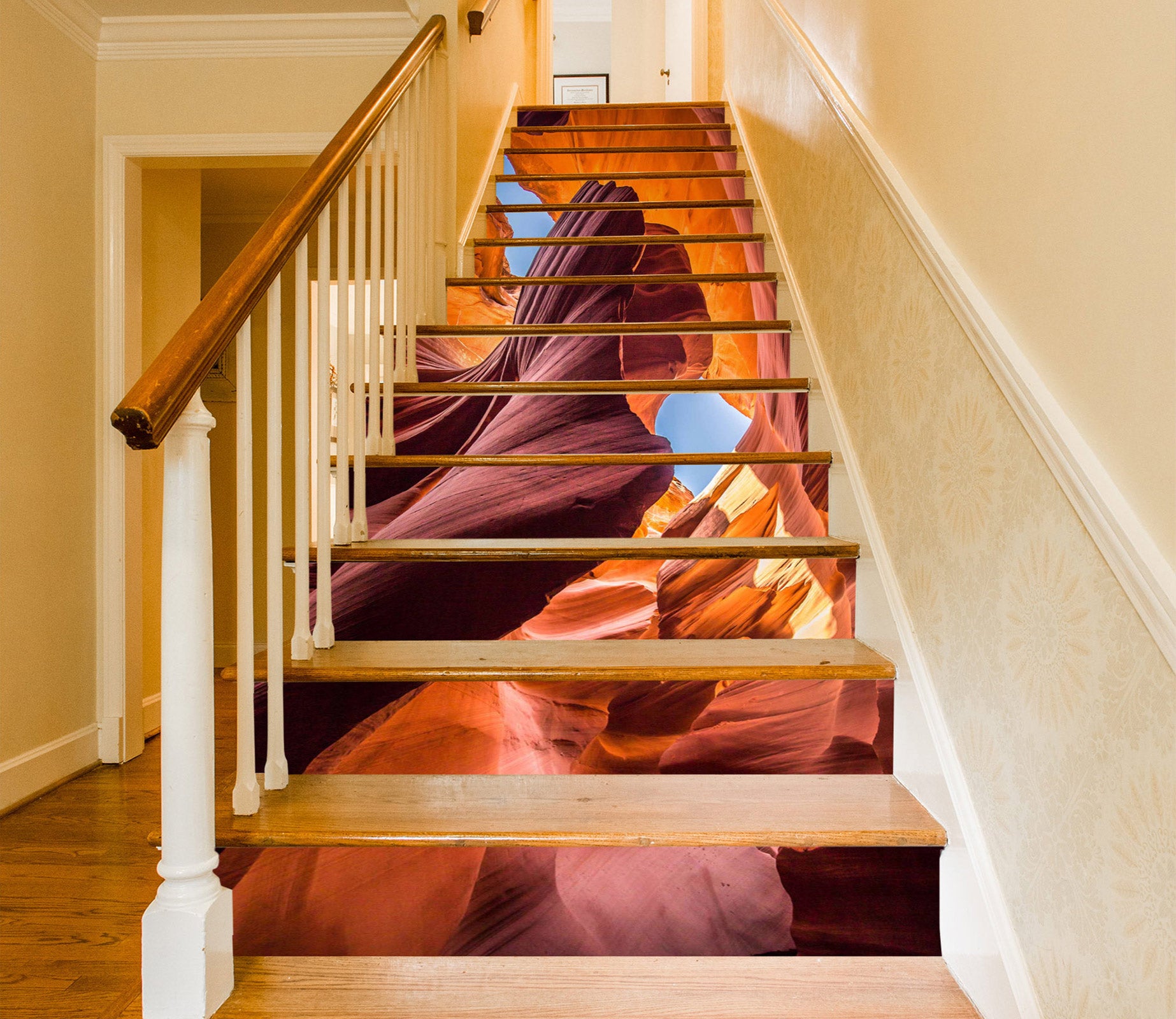 3D Gully Full Of Sunshine 324 Stair Risers