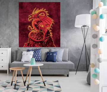 3D Abolisher Red Version 006 Vincent Hie Wall Sticker Wallpaper AJ Wallpaper 2 