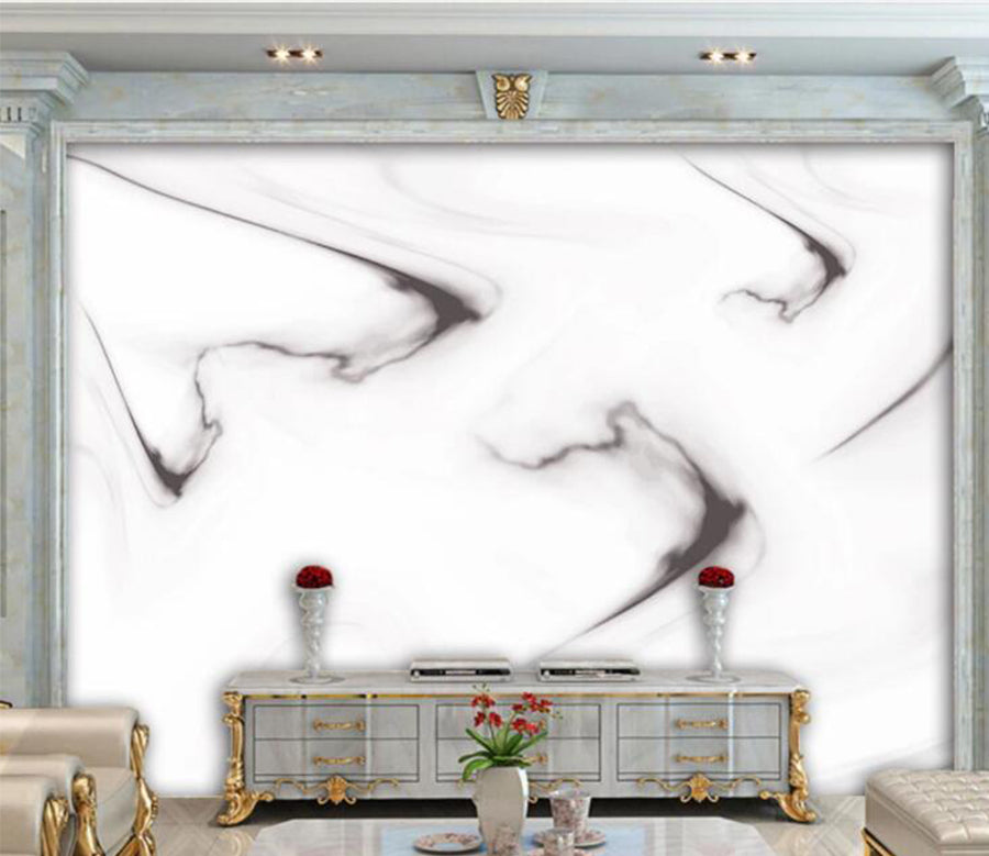 3D Black Ink WC1302 Wall Murals