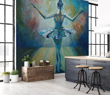 3D Ballet Dance 1009 Wall Murals