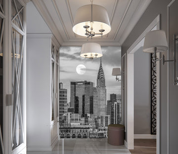 3D Gray Building 6198 Assaf Frank Wall Mural Wall Murals