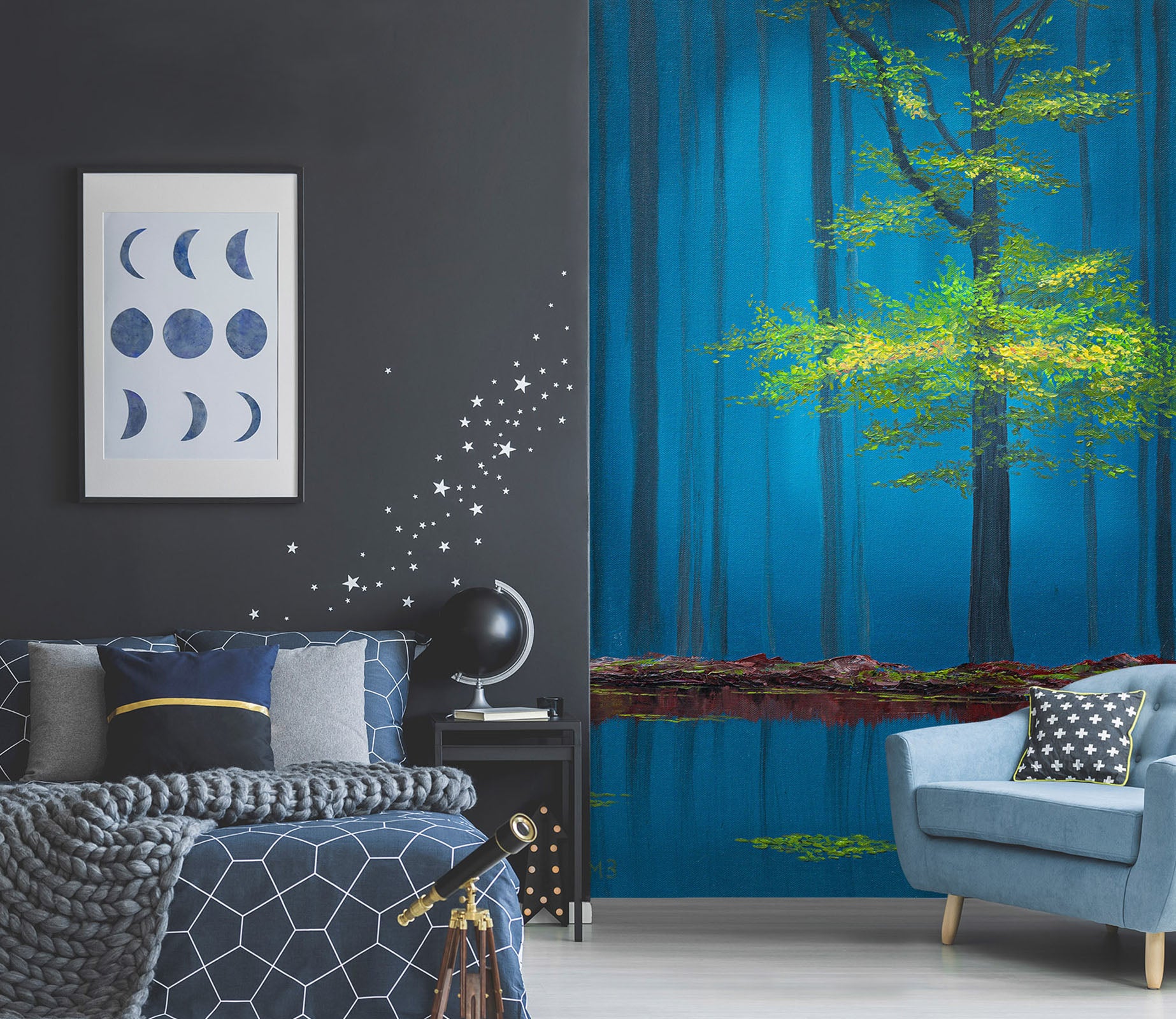 3D Tree 1865 Marina Zotova Wall Mural Wall Murals