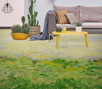 3D Green Paint Grass Pattern 9501 Allan P. Friedlander Floor Mural  Wallpaper Murals Self-Adhesive Removable Print Epoxy