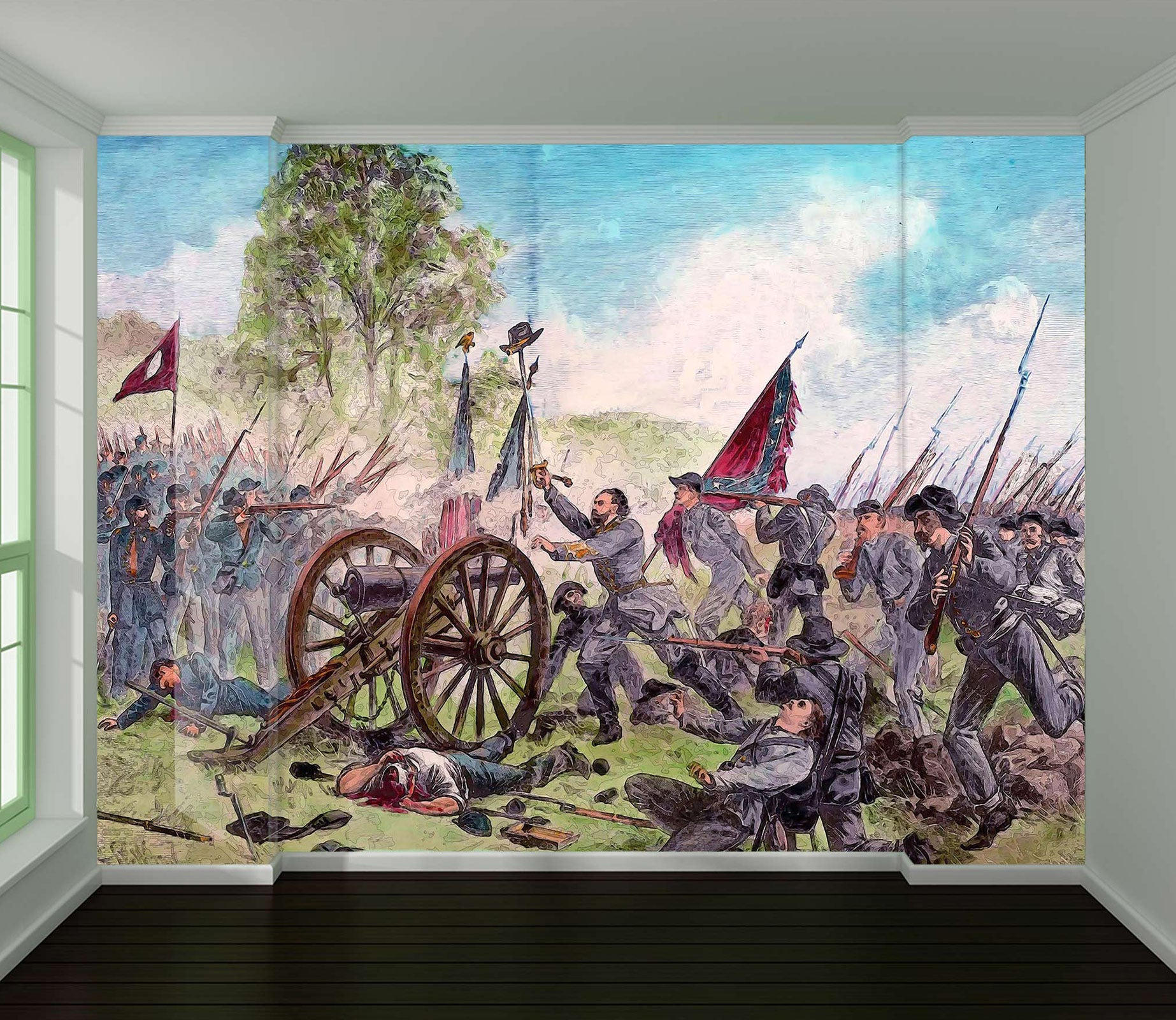 3D Soldiers 10862 Alius Herb Wall Mural Wall Murals