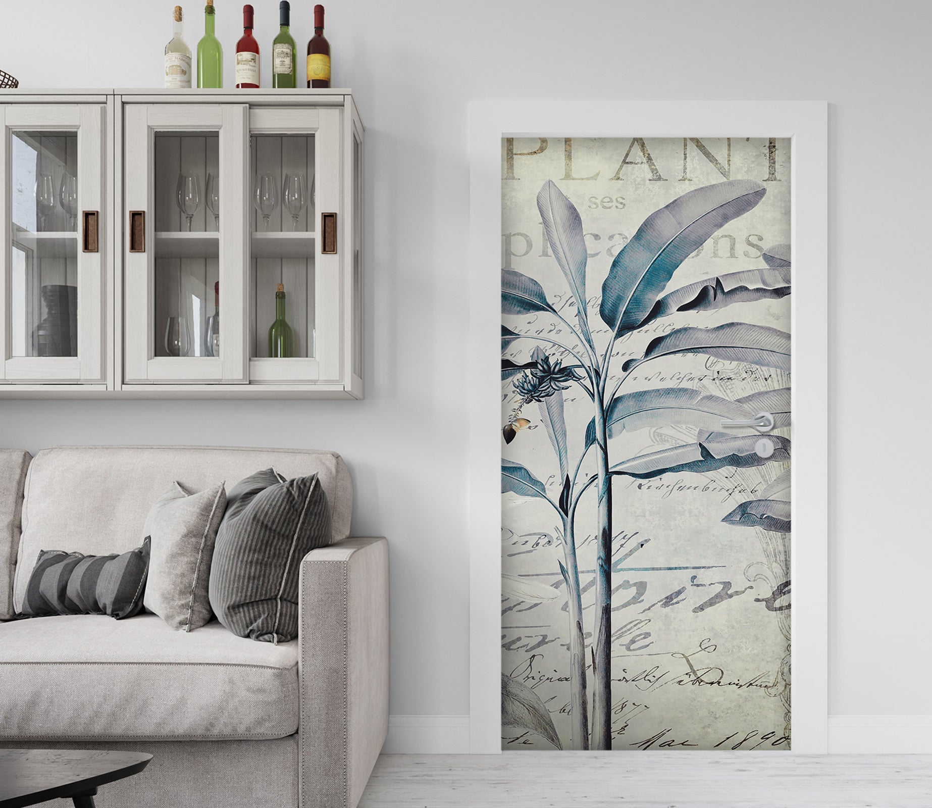 3D Leaves 11917 Andrea Haase Door Mural