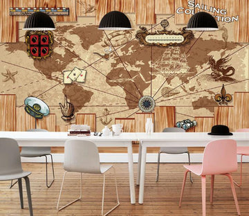 3D Aerospace Map WC47 Wall Murals Wallpaper AJ Wallpaper 2 