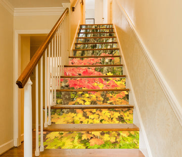 3D Leaves Foreste 9492 Kathy Barefield Stair Risers